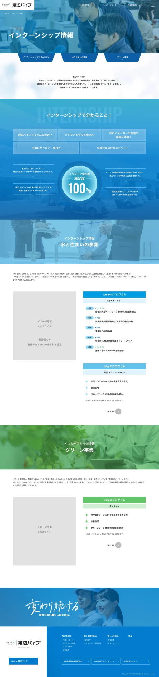 渡辺パイプ株式会社 パンフレット制作 1